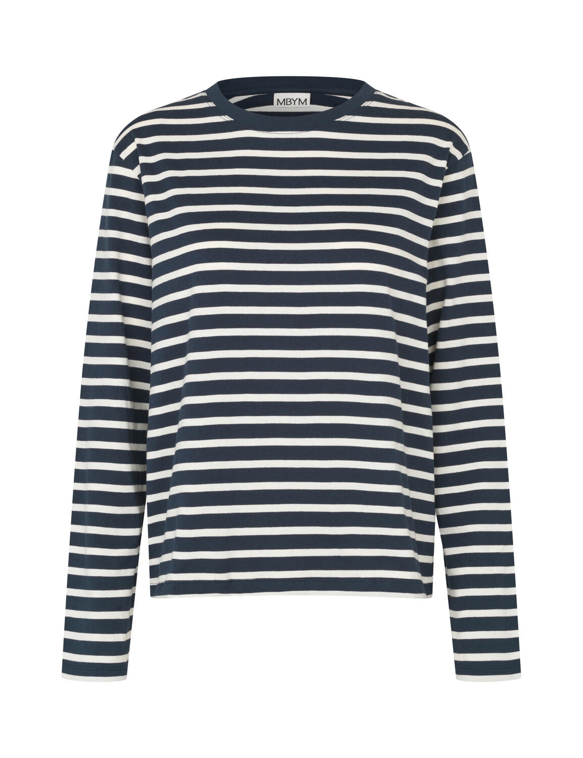 Suvi-M langærmet bluse - Night Sugar Stripe